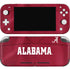 University of Alabama Maroon Jersey Nintendo Switch Lite Skin